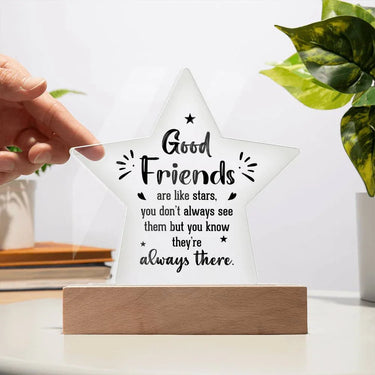 To My Work Bestfriend - Acrylic Star Plaque Gift Set - SLDDL0032 - Sunshine Letters Co